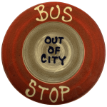 Bajan Bus Stop Out Of City