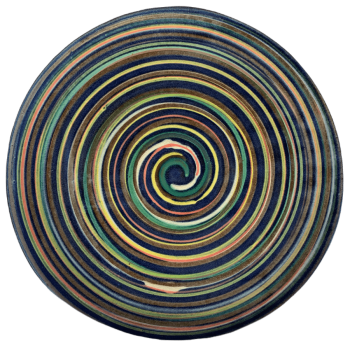 Blue Multiswirl