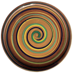 Orange Multiswirl