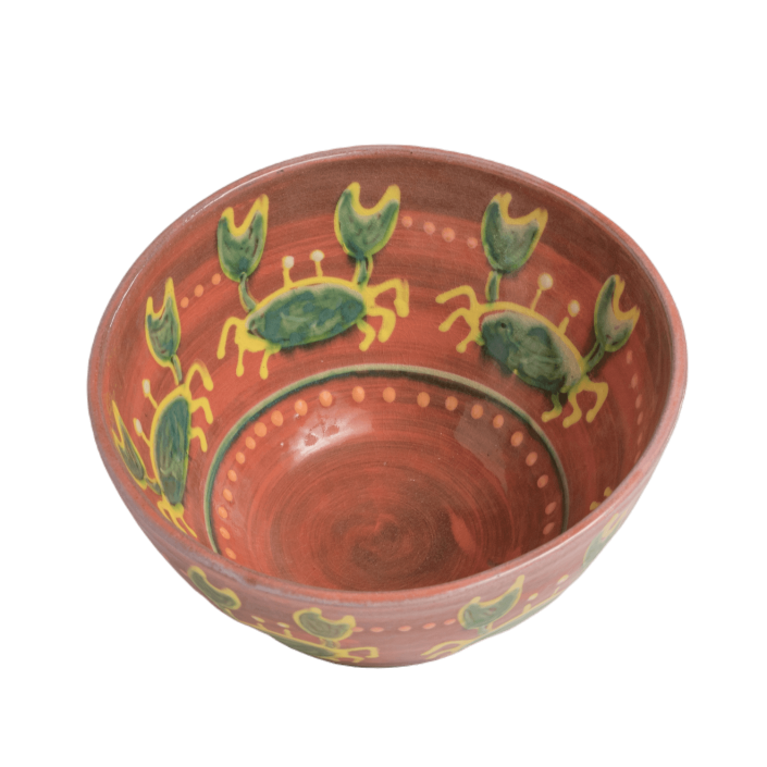 Large Mixer Bowl (9 inch) - Watermelon Crabs