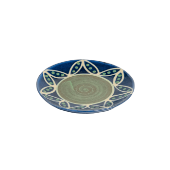 Round Mini Saucer - Blue Pea Pods
