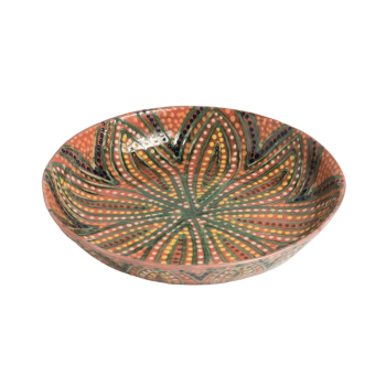 Super Italian Pasta Bowl (14 inch) - Watermelon Starburst